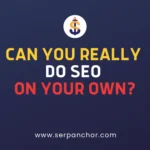 can i do seo on my own