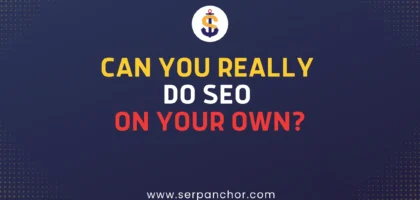 can i do seo on my own