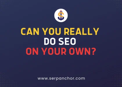 can i do seo on my own