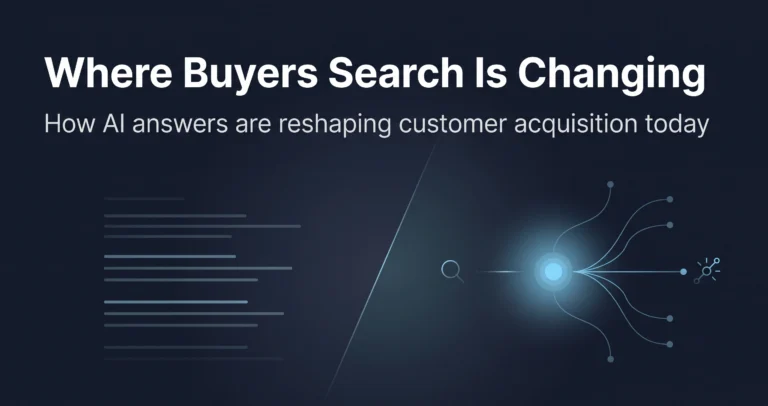 How AI Search Is Changing Customer Acquisition (And What To Do About It)